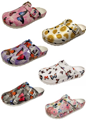 Damen clogs hausschuhe - clogs,