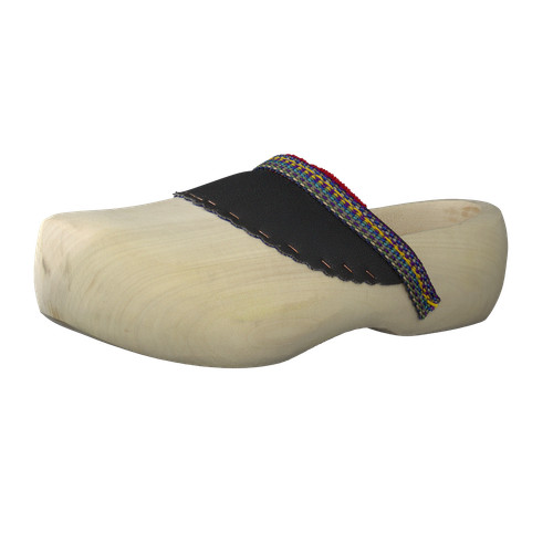 Holzschuhe klompen mit kissen - holzschuhe,